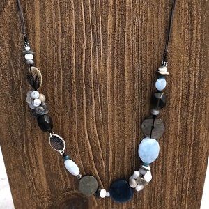 Silpada Shell and Stones Necklace